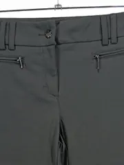 Vorschaubild 2 von Slim Fit Cargohose Damen Business Grau Gr. 38 Polyamid