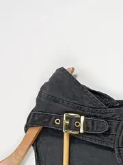Vorschaubild 2 von HÖRMANSEDER x About You Jeanskleid Damen Gr. 34/XS Schwarz Denim