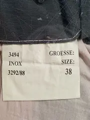 Vorschaubild 4 von Damen Leichte Jacke Gr. 38/M Grau Baumwolle Nylon Klassisch Elegant