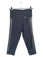 Vorschaubild 1 von Damen 3/4 Leggings Capri 3-Streifen Gr. 34 XS Grau Sport