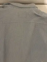 Vorschaubild 2 von Herren Freizeithemd L Gestreift Blau Weiß Casual