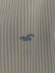 Vorschaubild 3 von Herren Freizeithemd L Gestreift Blau Weiß Casual