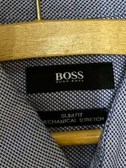 Vorschaubild 4 von Herren Business Hemd Slim Fit Blau Gr. M