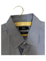 Vorschaubild 3 von Herren Business Hemd Slim Fit Blau Gr. M