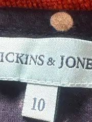 Vorschaubild 3 von Damen Freizeitkleid Gr. 38/M Blau Punkte Baumwolle