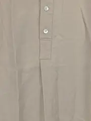 Vorschaubild 3 von Damen Hemdbluse Gr. 36/S Beige Casual 3/4-Arm Stehkragen Bluse