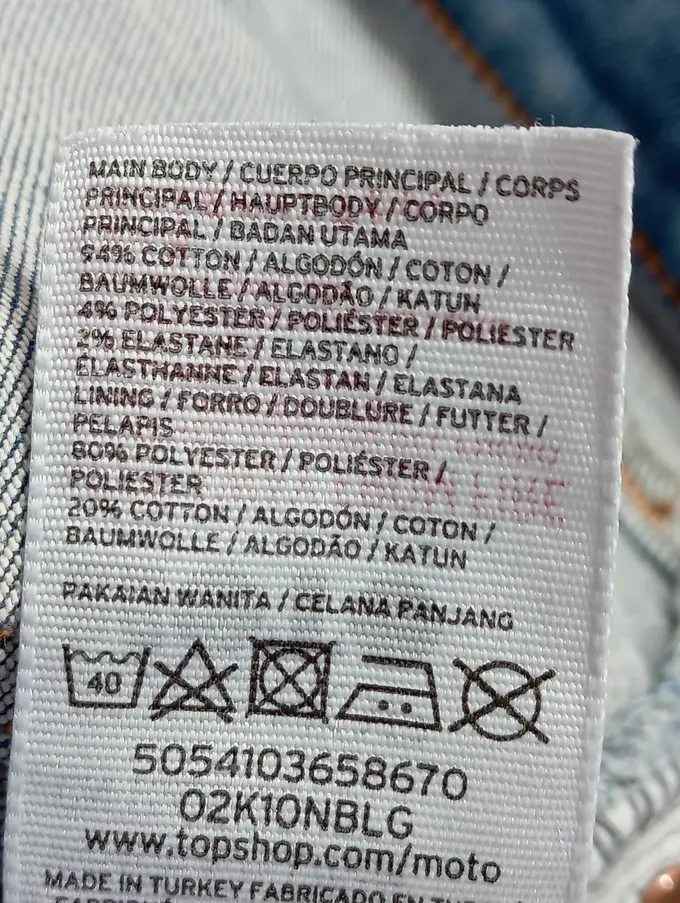 TOPSHOP Jeans Skinny Fit Bild 4