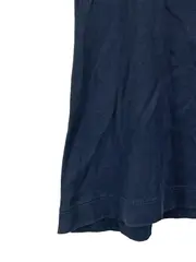 Vorschaubild 5 von Damen T-Shirt V-Ausschnitt Gr. 38 Blau Basic Kurzarm