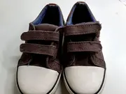 Vorschaubild 10 von Kinder Sneaker Klettverschluss Braun Gr. 26 Casual