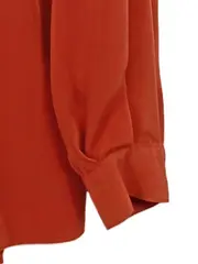 Vorschaubild 5 von Damen Leichte Jacke Gr. 38/M Orange Elegant Oversized
