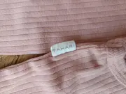 Vorschaubild 3 von Baby Mädchen Set Body Hose Stirnband Gr. 62 Rosa Baumwolle