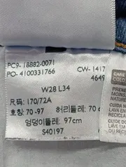 Vorschaubild 3 von Damen Jeans Regular Fit W28/L34 Blau Casual Denim Hose