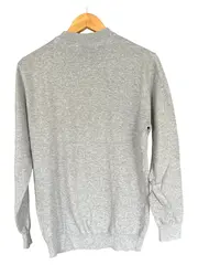 Vorschaubild 2 von Herren Pullover Gr. 44/XS Grau Basic Meliert Langarm
