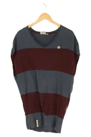 Vorschaubild 1 von Damen Freizeitkleid 38;M Mehrfarbig Gestreift Casual