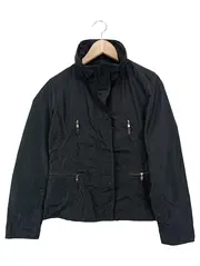 Vorschaubild 1 von Leichte Jacke Damen Gr. 36/S Schwarz Klassisch Freizeit Polyester