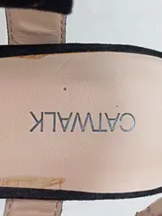 Vorschaubild 3 von Pumps Damen Gr. 40 Schwarz High Heels Riemchen Nieten Elegant