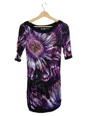 Vorschaubild 1 von Damen Freizeitkleid Lila Gr. 38/M Modern Viskose