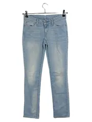 Vorschaubild 1 von Damen Jeans Regular Fit Blau Gr. W28 L33 Stretch Baumwolle