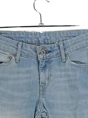 Vorschaubild 6 von Damen Jeans Regular Fit Blau Gr. W28 L33 Stretch Baumwolle