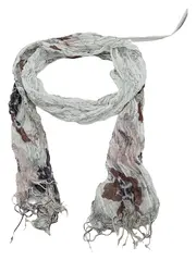 Vorschaubild 1 von Damen Schal Mehrfarbig Viskose Casual Abstrakt Fransen 190x50 cm