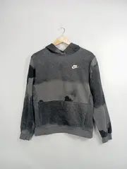 Vorschaubild 2 von Kapuzenpullover Kinder Jungen Gr. 158/170 Grau Abstrakt