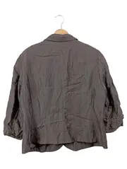 Vorschaubild 2 von Blazer Damen 3/4-Arm Klassisch Grau Gr. 46 Business Elegant