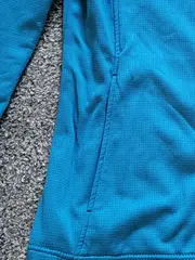 Vorschaubild 6 von Damen Fleecejacke Türkis Gr. 42/XL Outdoor Polyester Uni