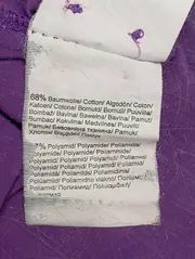 Vorschaubild 5 von Damen Bluse Gr. 38/M Lila Klassisch Business Langarm Hemdbluse