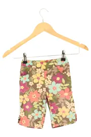 Vorschaubild 2 von Kinder Shorts Gr. 104 Mehrfarbig Baumwolle Blumenmuster Casual