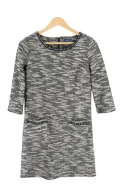 Vorschaubild 1 von Damen Freizeitkleid Gr. 38/M Grau Meliert Casual