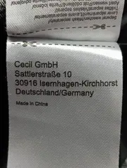 Vorschaubild 5 von Damen Leichte Jacke Grau Gr. 40/L Klassisch Casual Polyester