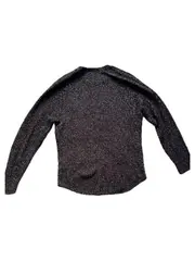 Vorschaubild 6 von Herren Pullover Grau Meliert Baumwolle Gr. M Langarm Freizeit