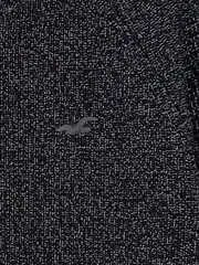 Vorschaubild 3 von Herren Pullover Grau Meliert Baumwolle Gr. M Langarm Freizeit