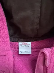 Vorschaubild 5 von Mädchen Fleecejacke Gr. 68 Pink Kapuze Charmant