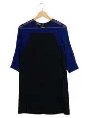 Vorschaubild 1 von Damen Etuikleid Gr. 36/S Schwarz Elegant Business