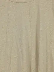 Vorschaubild 3 von Damen T-Shirt Gr. M Beige Meliert Organic Cotton Basic