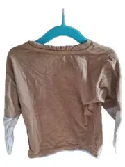 Vorschaubild 3 von KiKstar Langarmshirt Jungen Gr. 92 Motorrad Route 66 Braun Baumwolle