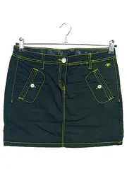 Vorschaubild 1 von Damen Minirock Gr. 38/M Blau Casual Baumwolle