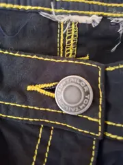 Vorschaubild 6 von Damen Minirock Gr. 38/M Blau Casual Baumwolle