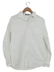 Vorschaubild 1 von Hemdbluse Damen Gr. 36 S Weiß Business Langarm Baumwolle