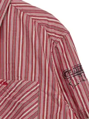 Vorschaubild 3 von Herren Kurzarm Hemd gestreift XL Freizeit Baumwolle