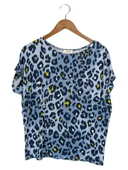 Vorschaubild 1 von Damen T-Shirt 38/M Mehrfarbig Animal-Print Leopardenmuster