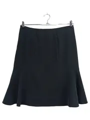 Vorschaubild 2 von ZANON & ZAGO Damen Faltenrock Midirock Elegant Business Schwarz Gr. 38 M