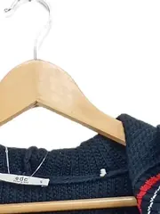 Vorschaubild 3 von EDC Damen Strickjacke mit Kapuze Blau Gr. S Baumwolle