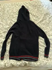 Vorschaubild 2 von EDC Damen Strickjacke mit Kapuze Blau Gr. S Baumwolle