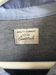 Vorschaubild 4 von Herren Langarm Poloshirt Grau L Baumwolle Casual