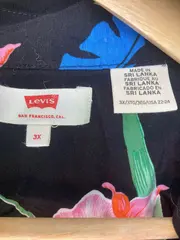 Vorschaubild 3 von Herren Freizeithemd Blumenmuster Kurzarm Mehrfarbig Gr. 56/3XL