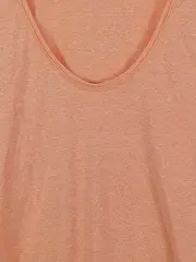 Vorschaubild 2 von Damen T-Shirt Gr. 48 Orange Casual Meliert Kurzarm