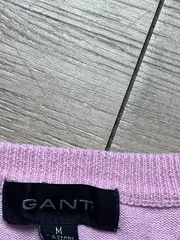 Vorschaubild 5 von Kinder Pullover V-Ausschnitt Pink Gr. 122 Baumwolle Casual