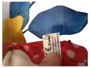 Vorschaubild 4 von Baby Kuscheltier Maus Kleid Herz Mehrfarbig 22cm Plüschtier